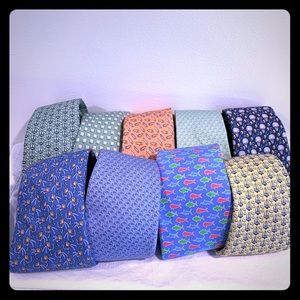 Batch of 9 Youth Vineyard Vines Ties